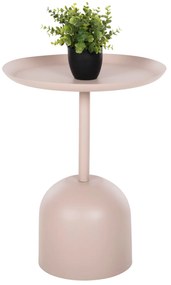 ΤΡΑΠΕΖΙ ΒΟΗΘΗΤΙΚΟ ΣΤΡΟΓΓΥΛΟ DELBEL HM4265.10 ΜΕΤΑΛΛΟ ΣΕ ΕΚΡΟΥ Φ45,5x58,5 εκ.