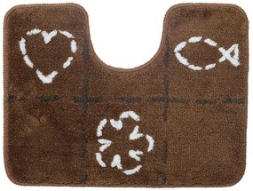 Πατάκι Λεκάνης (45x60) SealSkin Tack Brown