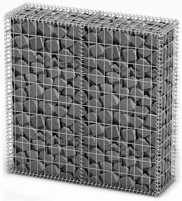 vidaXL Συρματοκιβώτιο 100 x 100 x 30 εκ. Γαλβανισμένο Σύρμα με Καπάκια