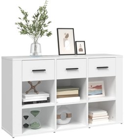 vidaXL Μπουφές Λευκό 100 x 30 x 59,5 εκ. από Επεξεργασμένο Ξύλο