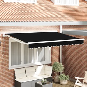 vidaXL Σκηνίτσα Αναδιπλούμενη Μαύρο 350x200 εκ