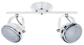 Φωτιστικό Οροφής Spot 77-2193 T12022A-2TU White Juno White Mat Homelighting Metal, Glass