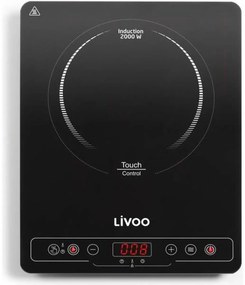 Ηλεκτρική Εστία Livoo DOC235 2000 W Μαύρο
