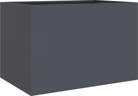 vidaXL Ζαρντινιέρα Ανθρακί 62x47x46 εκ. από Χάλυβα