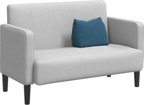 vidaXL Μαξιλάρι Πλάτης Μπλε 45 x 35 x 20 cm Υφασμάτινο Κορντουρά