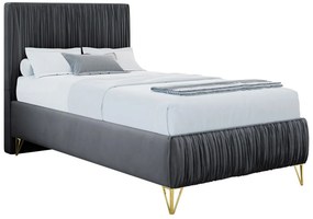 Επενδυμένο κρεβάτι Mars mini-Gkri Skouro-90 x 200