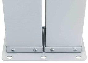 vidaXL Σκίαστρο Πλαϊνό Συρόμενο Κρεμ 100 x 1000 εκ.