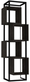 Ραφιέρα Δαπέδου Rabant 495SSE1211 44x29x140cm Anthracite