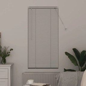 vidaXL Βενετσιάνικες Ρόδες Λευκό 130 x 65 εκ Αλουμίνιο