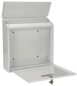Perel 432497  Mailbox "Monaco" White