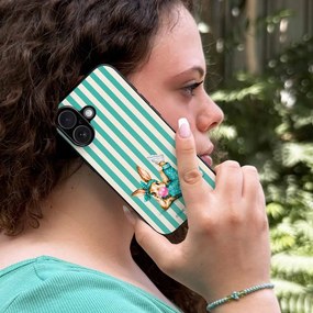 Θήκη Sonique Stripe Stories Series για Apple iPhone 12 Iconic Λαγουδάκι