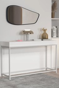 Stewehome Κονσόλα με μεταλλικά πόδια 120x75x75 cm