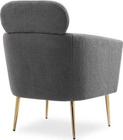 Mell Πολυθρονα Γκρι