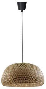 Ceiling light Karlo Inart E27 natural bamboo D45x170cm 45x45x170 εκ.