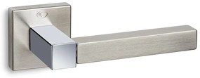 Convex 735 Ματ Νίκελ/Χρώμιο Πόμολο Μεσόπορτας-Ροζέτα(Ζεύγος)