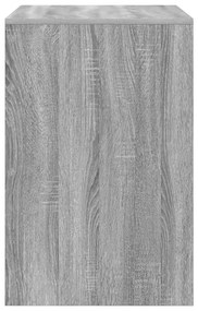 vidaXL Γραφείο Γκρι sonoma 70 x 50 x 76 εκ. Επεξεργασμένο ξύλο