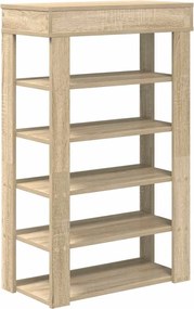 vidaXL Παπουτσοθήκη sonoma Δρυς 60x30x98 εκ. Επεξεργασμένο Ξύλο