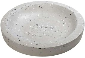Διακοσμητικό Μπωλ Μωσαϊκό TZG115 36x36x5cm Grey Espiel Τσιμέντο