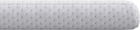 vidaXL Στρώμα επικάλυψης Λευκό 90 x 190 cm Υφασμα Jacquard
