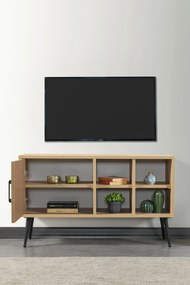 Έπιπλο Τηλεόρασης Sapphire Δρυς SOCLEFI 100x35x20