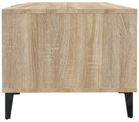 vidaXL Τραπεζάκι Σαλονιού Sonoma Δρυς 102x50x40 εκ. Επεξεργασμένο Ξύλο