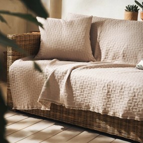 Ριχτάρι Τριθέσιου Καναπέ (180x310) Gofis Home Eliena Warm Beige 402/06