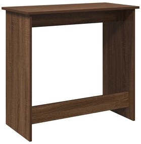 vidaXL Γραφείο Καφέ Δρυς 80 x 40 x 75 εκ. από Επεξεργασμένο Ξύλο