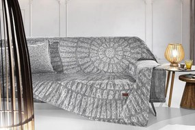 ΡΙΧΤΑΡΙ ΤΕΤΡΑΘΕΣΙΟΥ ΚΑΝΑΠΕ 180x350cm GUY LAROCHE - SIREN GREY