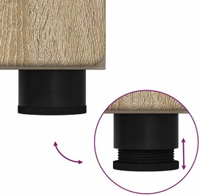 vidaXL Σετ Επίπλων Μπάνιου TULUM Δρύς Sonoma Επεξεργασμένο ξύλο