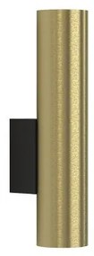 Απλίκα Φωτιστικό Τοίχου 2xGU10 10W IP20 Μαύρο Χρυσό Eye Wall 8074 Nowodvorski-8074-Μαύρο-Χρυσό 8074