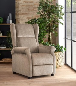 AGUSTIN recliner with massage function, color: beige DIOMMI V-CH-AGUSTIN_M-FOT-BEŻOWY