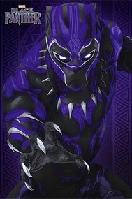 Αφίσα Black Panter - Glow