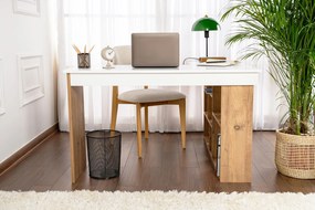 Γραφείο Λευκό / Πεύκο Atlantic VESPER 130x120x72