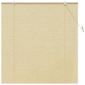 vidaXL Ρολά και Σκίες Παραθύρων Φυσικό 150 x 160 cm Μπαμπού