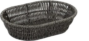 ΨΩΜΙΕΡΑ SYNTH. RATTAN ΟΒΑΛ M ΓΚΡΙ 25Χ17Χ6ΕΚ (smA)