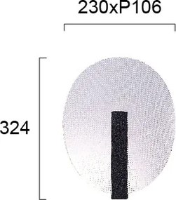 Απλίκα Τοίχου LED Viokef Eva 4277600
