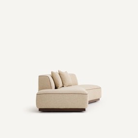 Ημι-καναπές δεξιός με υφή μπούκλε, JACOPO