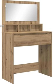 vidaXL Τραπέζια Ντυσίματος Κρεβατοκάμαρας Artisan Oak
