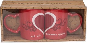 Σετ Φλιτζανιών Out of the Blue Κόκκινο (x2)