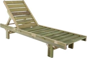 LUGANO Ξαπλώστρα Εμποτισμού Pine, Απόχρωση Φυσικό   1τμχ