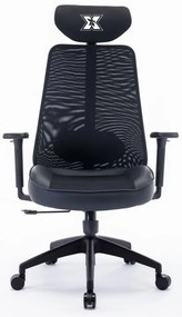 Serioux X-GC02-3D-B Kyrian Καρέκλα Gaming Δερματίνης Μαύρη