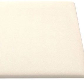 vidaXL Πάνελ Τοίχου 12 τεμ. Λευκό 60 x 30 εκ. 2,16 μ² Βελούδο