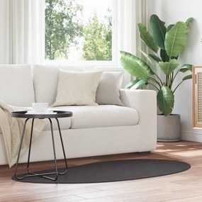 vidaXL Χαλί Ανθρακί 80x150 εκ. Πολυπροπυλένιο με αντιολισθητική βάση