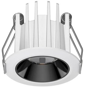Χωνευτό Σποτ Φωτιστικό Οροφής LED 9W Λευκό CCT Endo-60 SunLight-ENDO-60-Λευκό ENDO-60