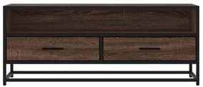 vidaXL Ντουλάπι τηλεόρασης καφέ δρυς 100x34,5x40 cm