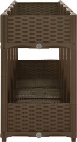 vidaXL Ζαρντινιέρα 160 x 40 x 71 εκ. από Πολυπροπυλένιο