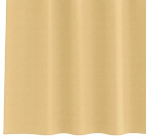 vidaXL Κουρτίνες με κουρτίνες 2 pcs Μπεζ 260x140εκ. Πολυεστέρας