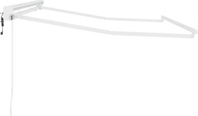 vidaXL Σκελετός Τέντας Λευκό 3 x 2 m Ατσάλι με Πούδρα