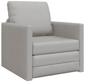 vidaXL Καναπές Κρεβάτι 2 σε 1 Συννεφί Γκρι 74x77x81 εκ Υφάσματος