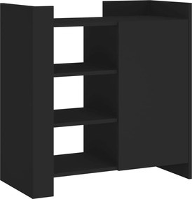 vidaXL Ντουλάπι Μαύρο 73,5x35x75 εκ. από Επεξεργασμένο Ξύλο